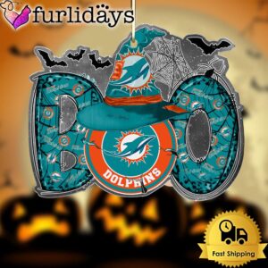 NFL Miami Dolphins Halloween Boo Ornament