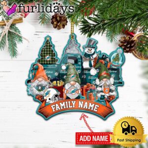 NFL Miami Dolphins Personalized Name Gnome…