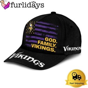 NFL Minnesota Vikings American Flag Classic Cap