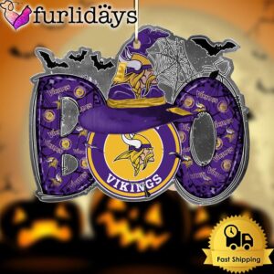 NFL Minnesota Vikings Halloween Boo Ornament