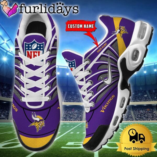 NFL Minnesota Vikings Sport Football Logo Custom Air Max Plus Shoes