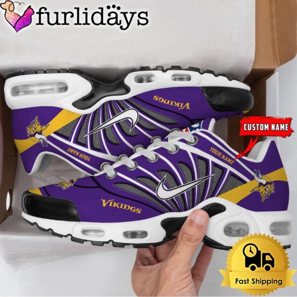 NFL Minnesota Vikings Sport Football Logo Custom Air Max Plus Shoes