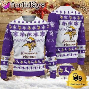 NFL Minnesota Vikings Team Winter Ugly…