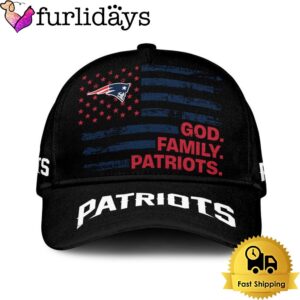 NFL New England Patriots American Flag Classic Cap