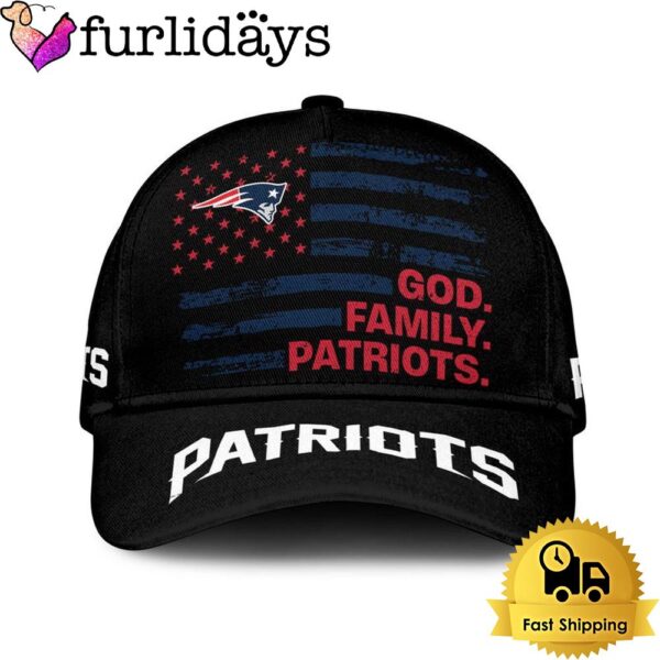 NFL New England Patriots American Flag Classic Cap