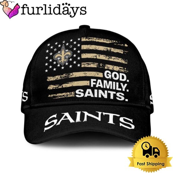 NFL New Orleans Saints American Flag Classic Cap