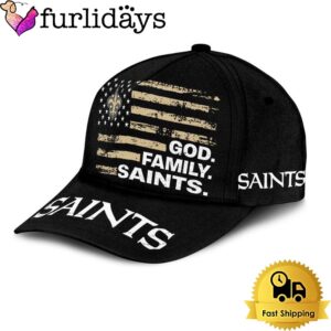 NFL New Orleans Saints American Flag Classic Cap