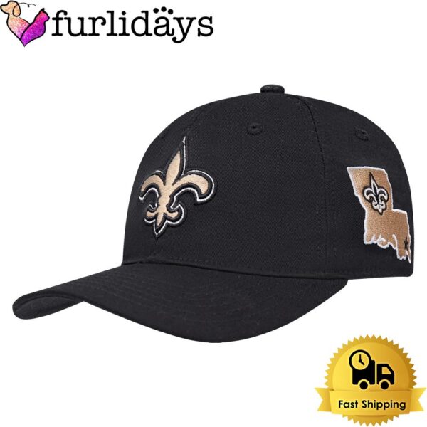 NFL New Orleans Saints Fast Lane Logo Embroidered Cap