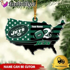 NFL New York Jets American Flag…