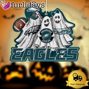 NFL Philadelphia Eagles Football Halloween Ghosts…