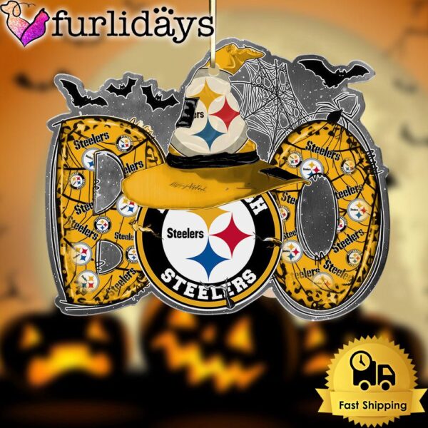 NFL Pittsburgh Steelers Halloween Boo Ornament