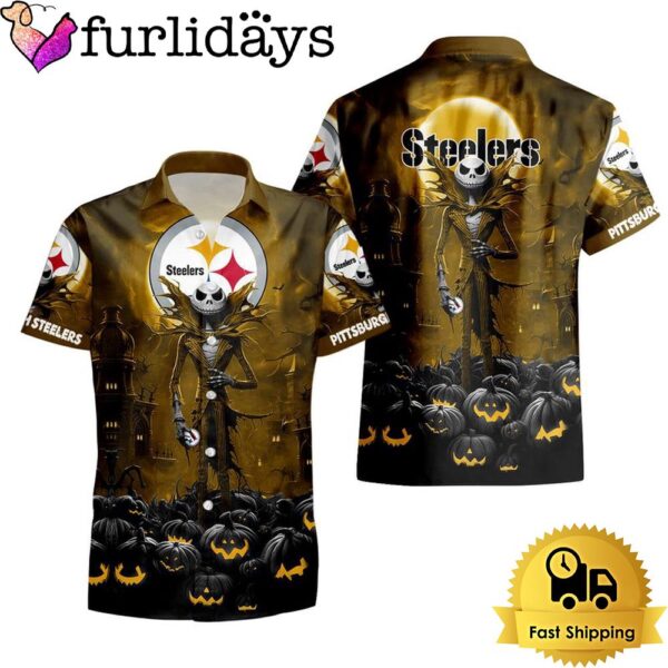 NFL Pittsburgh Steelers Halloween Jack Hawaiian Shirt