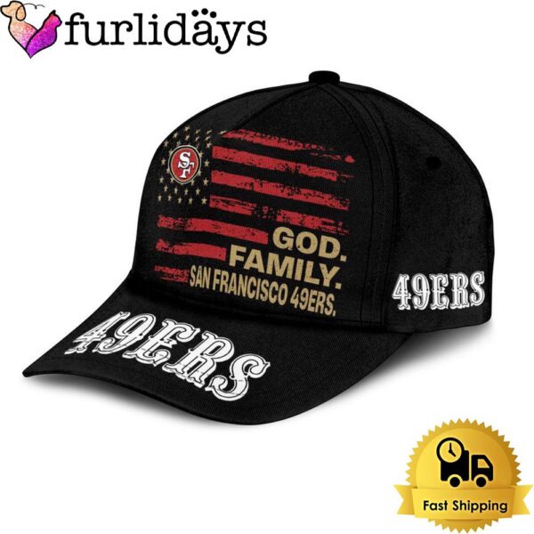 NFL San Francisco 49ers American Flag Classic Cap