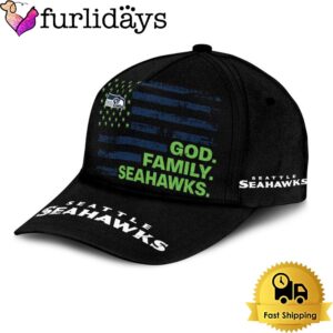 NFL Seattle Seahawks American Flag Classic Cap