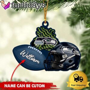 NFL Seattle Seahawks Rugby And Helmet…