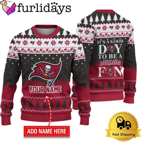 NFL Tampa Bay Buccaneers It’s A Good Day To Be A Fan Ugly Christmas Sweater