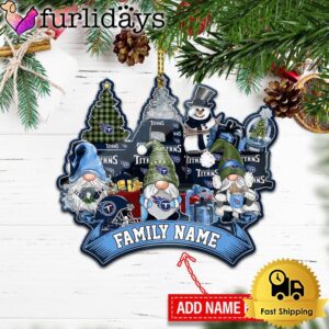 NFL Tennessee Titans Personalized Name Gnome…