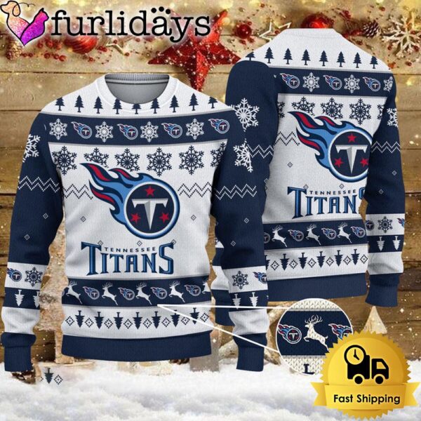 NFL Tennessee Titans Team Winter Ugly Christmas Sweater