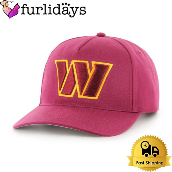 NFL Washington Commanders Logo Team Embroidered Cap