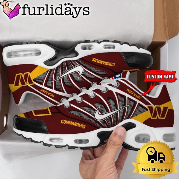 NFL Washington Commanders Sport Football Logo Custom Air Max Plus Shoes