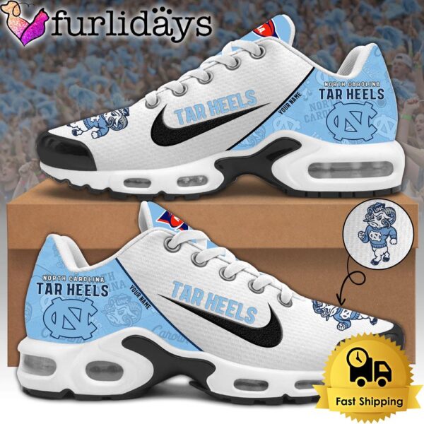 North Carolina Tar Heels Football Mascot Symbol Custom Air Max Plus Shoes