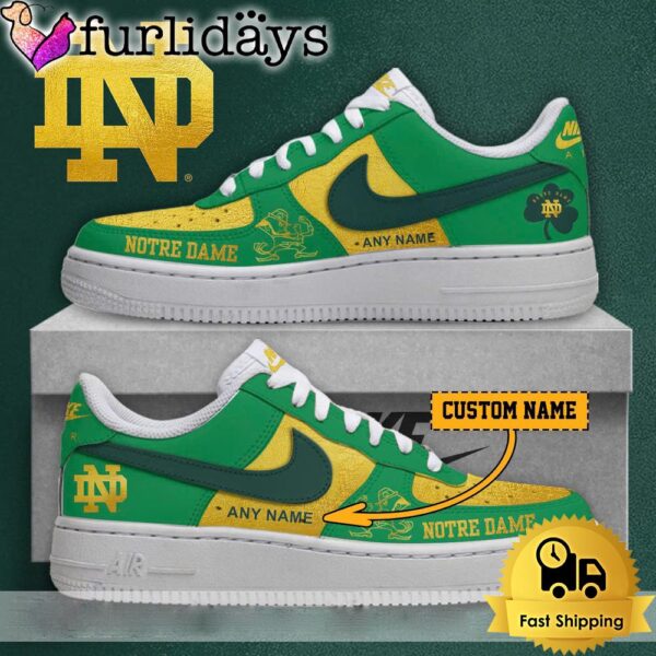 Notre Dame Fighting Irish 2024 Air Jordan 1 Shoes