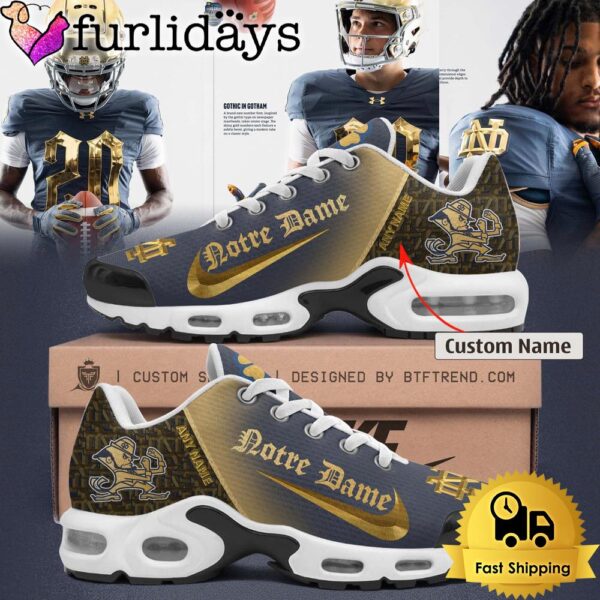 Notre Dame Fighting Irish 2024 Shamrock Custom Air Max Plus Shoes