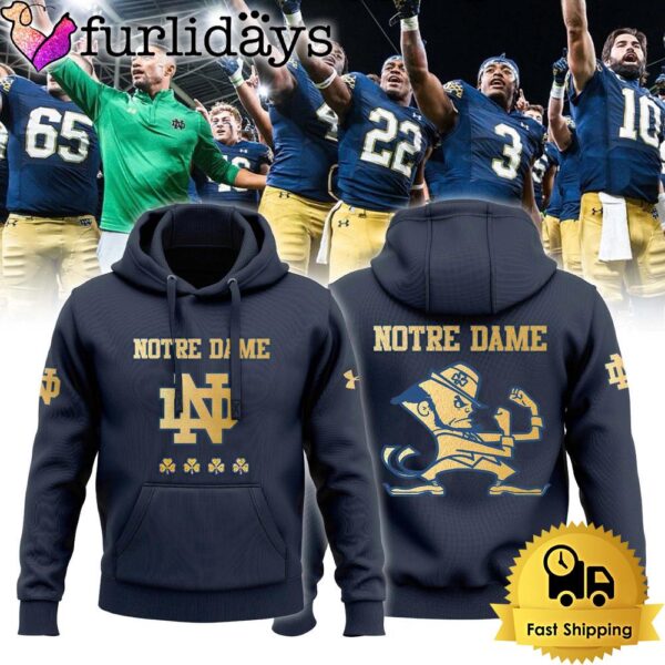 Notre Dame Shamrock Series Logo 2024 Hoodie