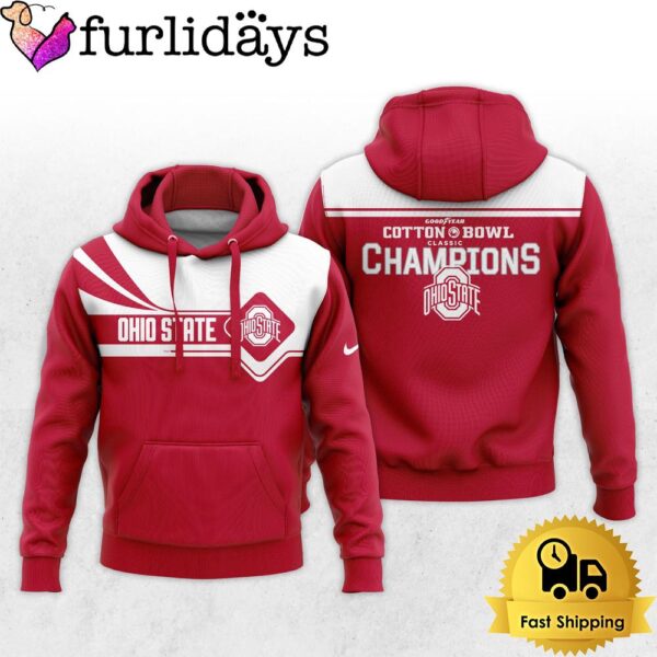 Ohio State Buckeyes Good Year Cotton Bowl Champions Hoodie