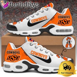 Oklahoma State Cowboys Football Mascot Symbol Custom Air Max Plus Shoes