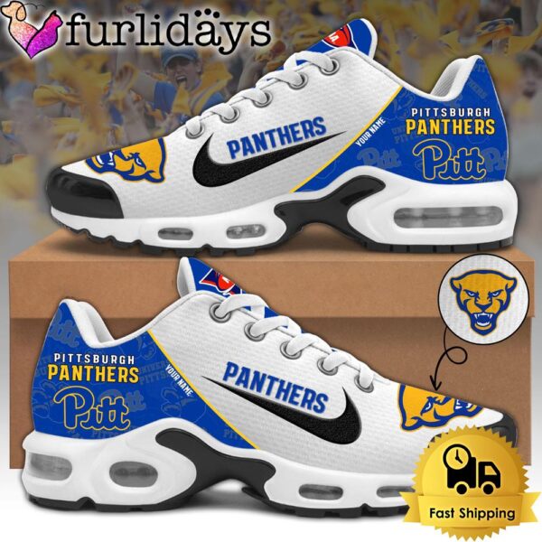 Pittsburgh Panthers Football Mascot Symbol Custom Air Max Plus Shoes