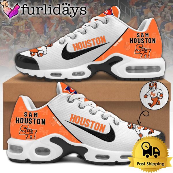 Sam Houston State Football Mascot Symbol Custom Air Max Plus Shoes