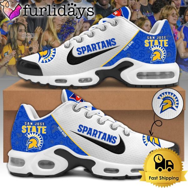 San Jose State Spartans Football Mascot Symbol Custom Air Max Plus Shoes