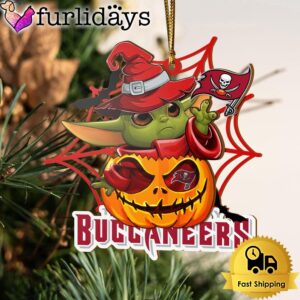 Tampa Bay Buccaneers Baby Yoda Pumpkin…