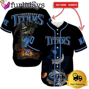 Tennessee Titans Skull Halloween Custom Name…