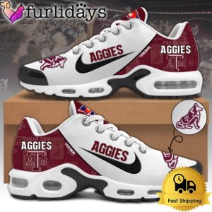 Texas A&Ampm Aggies Football Mascot Symbol Custom Air Max Plus Shoes