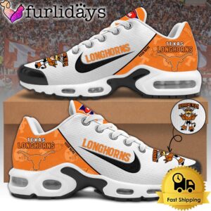 Texas Longhorns Football Mascot Symbol Custom Air Max Plus Shoes