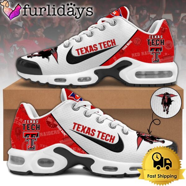 Texas Tech Football Mascot Symbol Custom Air Max Plus Shoes