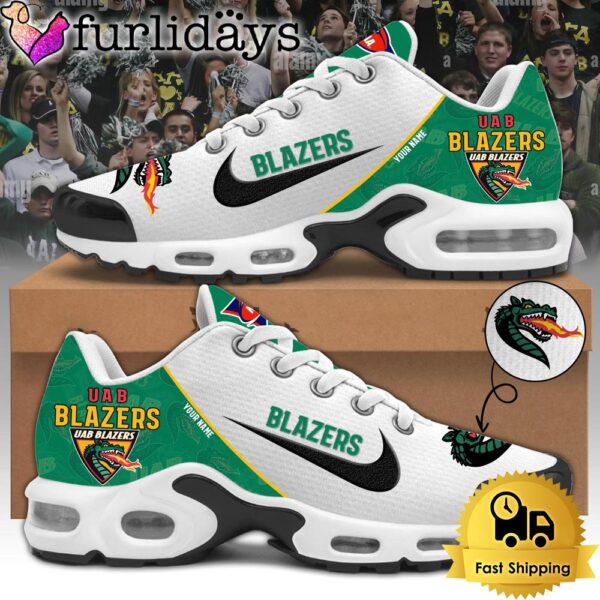 Uab Blazers Football Mascot Symbol Custom Air Max Plus Shoes