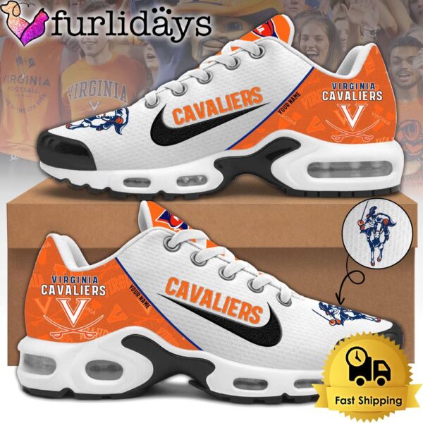 Virginia Cavaliers Football Mascot Symbol Custom Air Max Plus Shoes