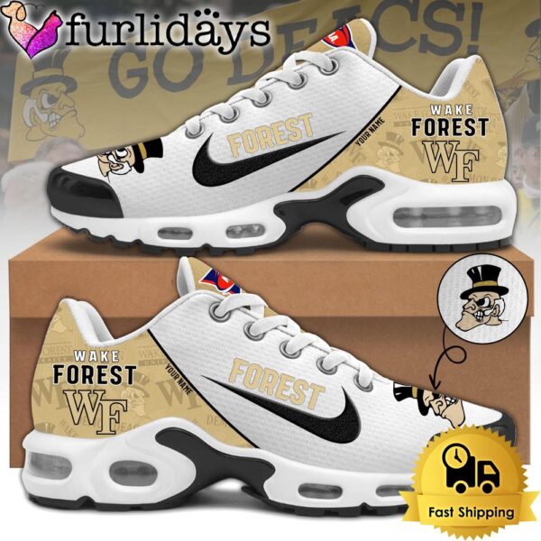 Wake Forest Football Mascot Symbol Custom Air Max Plus Shoes