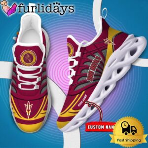 Arizona State Sun Devils NCAA Custom Max Soul Shoes Sneaker