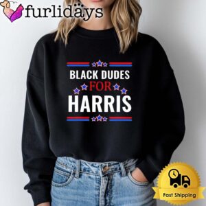 Black Dudes For Kamala Harris 2024 T Shirt