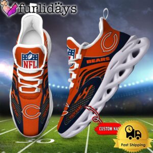 Chicago Bears Custom Max Soul Shoes