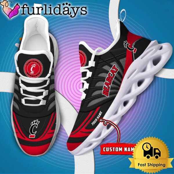 Cincinnati Bearcats NCAA Custom Max Soul Shoes Sneaker