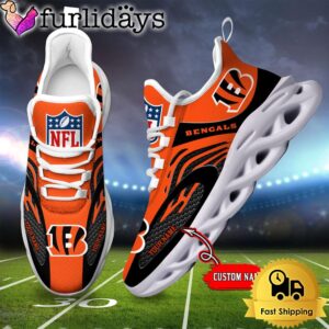 Cincinnati Bengals Custom Max Soul Shoes