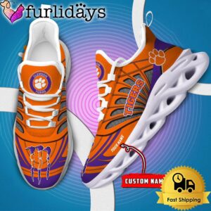 Clemson Tigers Custom Max Soul Shoes…