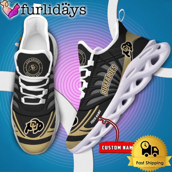 Colorado Buffaloes NCAA Custom Max Soul Shoes Sneaker