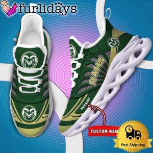 Colorado State Rams NCAA Custom Max Soul Shoes Sneaker