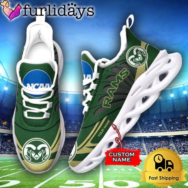 Colorado State Rams NCAA Custom Max Soul Shoes Sneakers